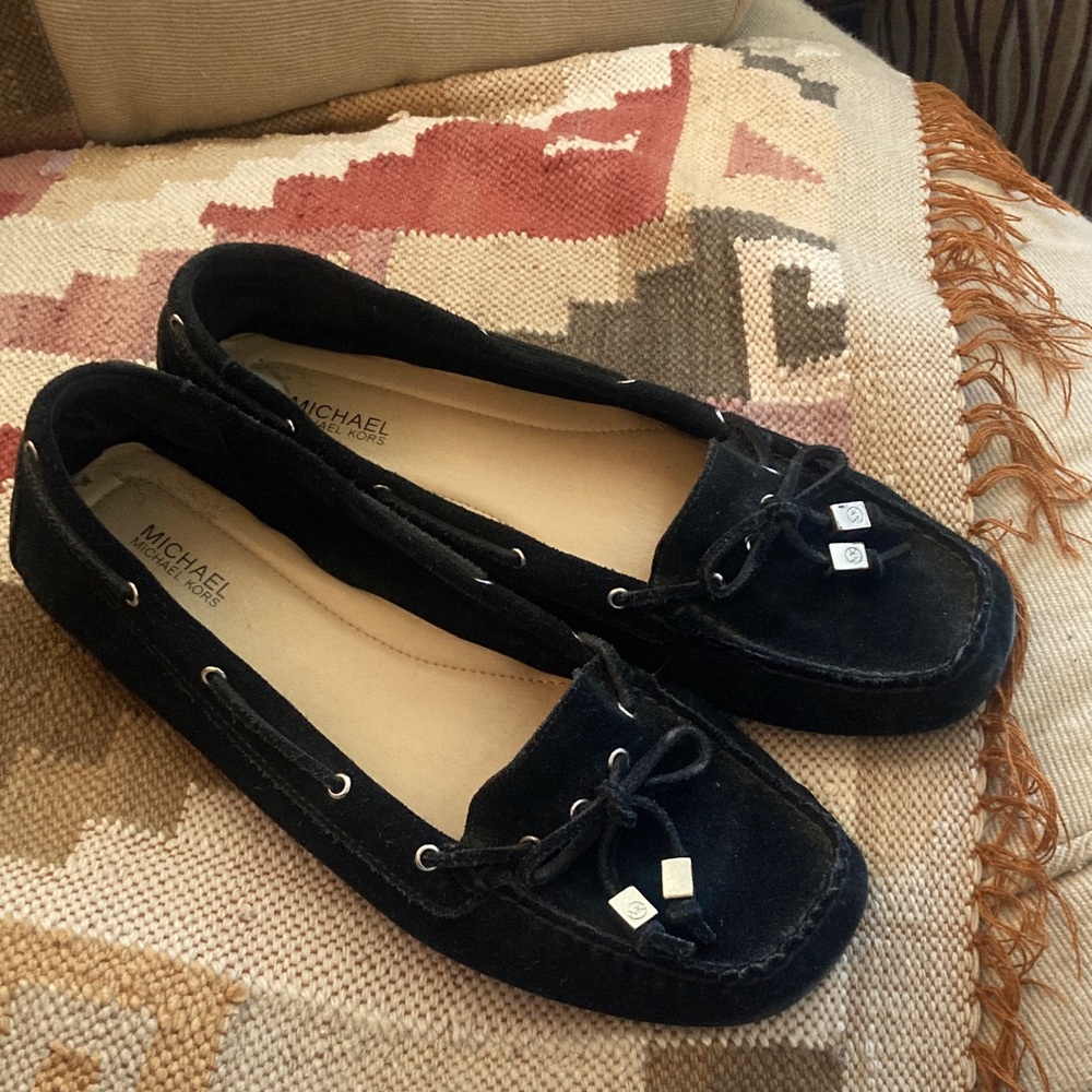 Michael Kors Black Moccasins for Women